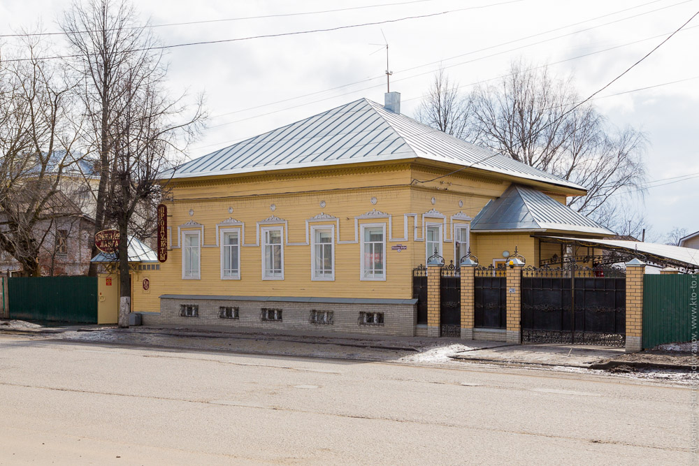 Деревянные дома в Костроме