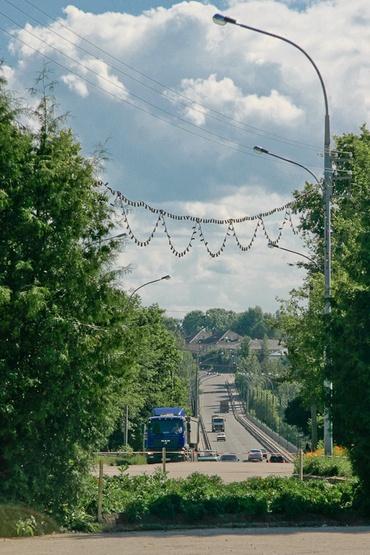 Вид на Старицкий мост